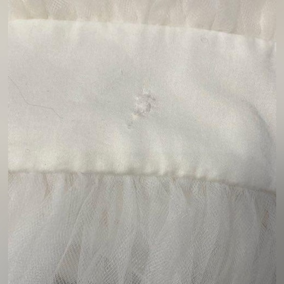 Katie May NWT Ellee Mini Dress in Ivory tulle satin bridal party strapless XS - Picture 6 of 8